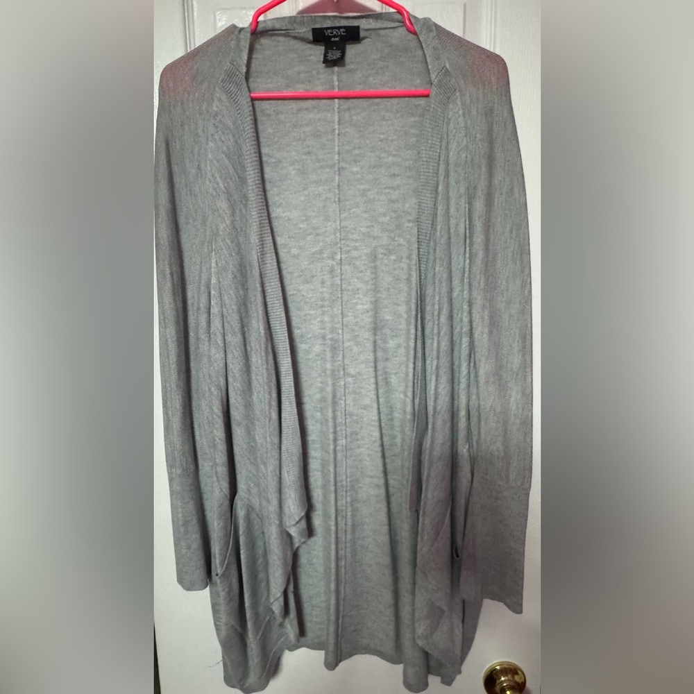 Verve Ami Light Gray Women's Cardigan